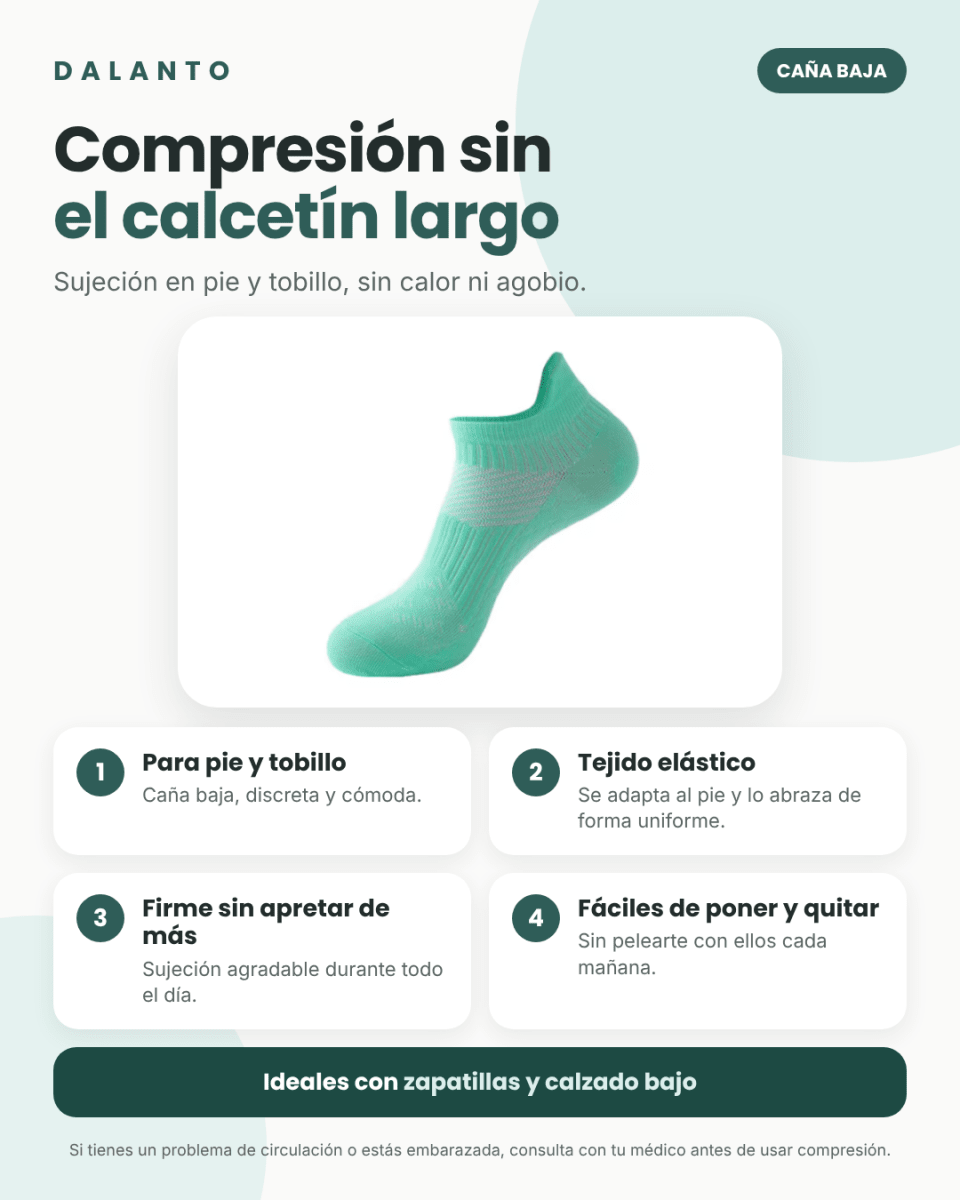Calcetines de Compresión Bajos